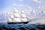 William Bradford Clipper Ship 'Northern Light' of Boston painting